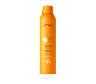 BABE FOTOPROTECTOR TRANSPARENTE WET SKIN SPF SPRAY ML