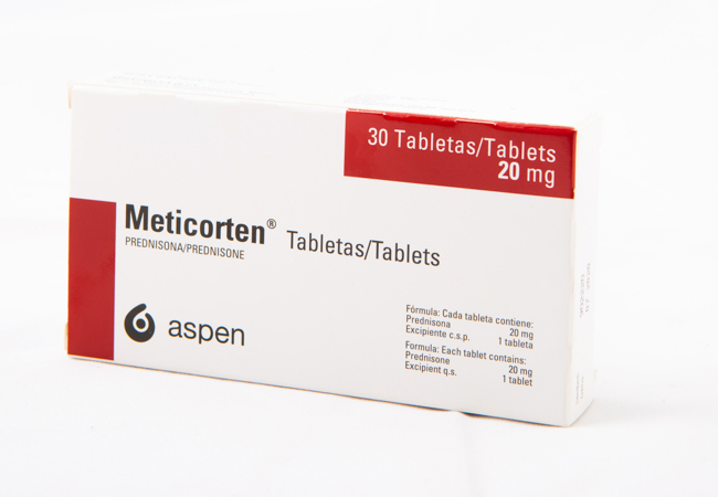 METICORTEN 20 MG TABLETAS VIA ORAL