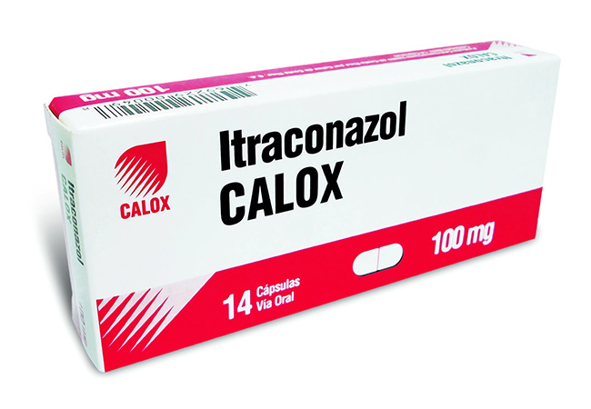 ITRACONAZOL 100MG CAJA CON 14 TABLETAS