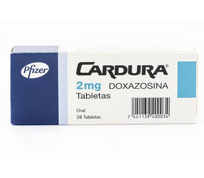 Cardura doxazosina 2 mg