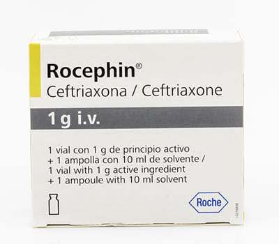 Rocephin ceftriaxona 1000 mg