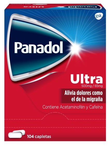 Panadol Ultra 500 mg x48 tabletas recubiertas