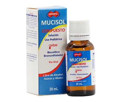MUCISOL bromhexina 7.5 mg