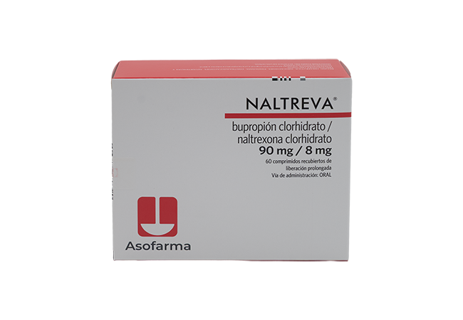 NALTREVA TABLETAS 90MG/8MG X 60