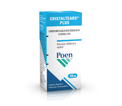 CRISTALTEARS PLUS carboximetilcelulosa 0.5 % + cloruro de sodio 0.9 %
