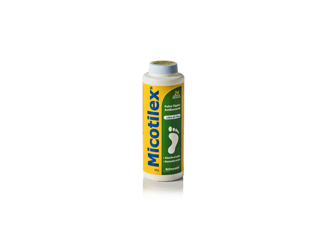 Micotilex polvo tópico aroma mentol 120 g