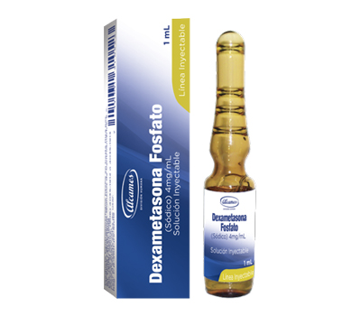 Dexametasona Alcames Inyectable 4mg/1ml