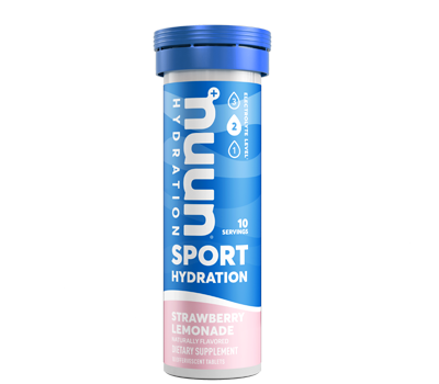 Nuun Hydration Electrolitos Strawberry Lemonade 10 Pastillas Efervescentes
