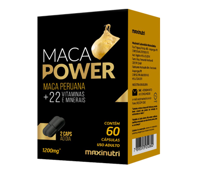 Maxinutri Maca Power 60 Cápsulas