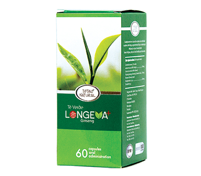 Total Natural Té Verde Longeva Plus 350 Mg 60 Cápsulas