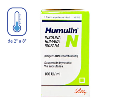 HUMULIN R 100UI INYECTABLE 10 ML