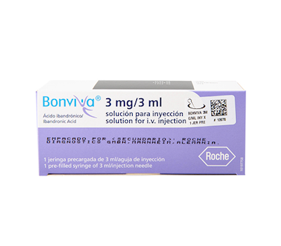Bonviva acido ibandronico 3 mg