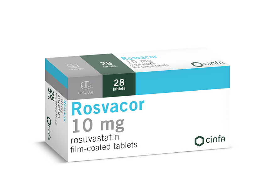 Rosvacor 10 mg 28 comprimidos