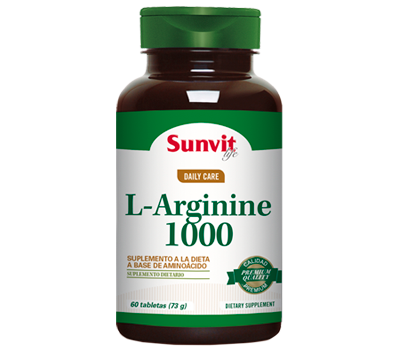 Sunvit Life L-Arginine 1000 60 Tabletas