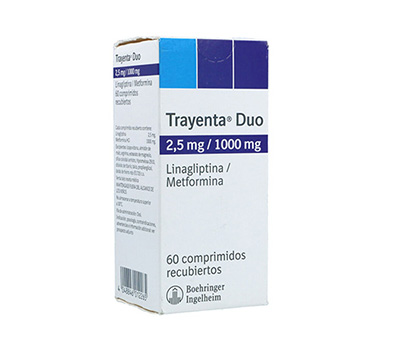Trayenta Duo 2.5mg/1000mg Tabletas x60