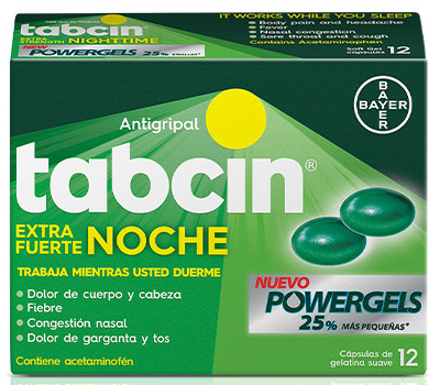 Tabcin Noche Extra Fuerte Powergels
