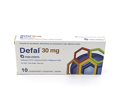 DEFAL 30 COMPRIMIDOS VÍA ORAL