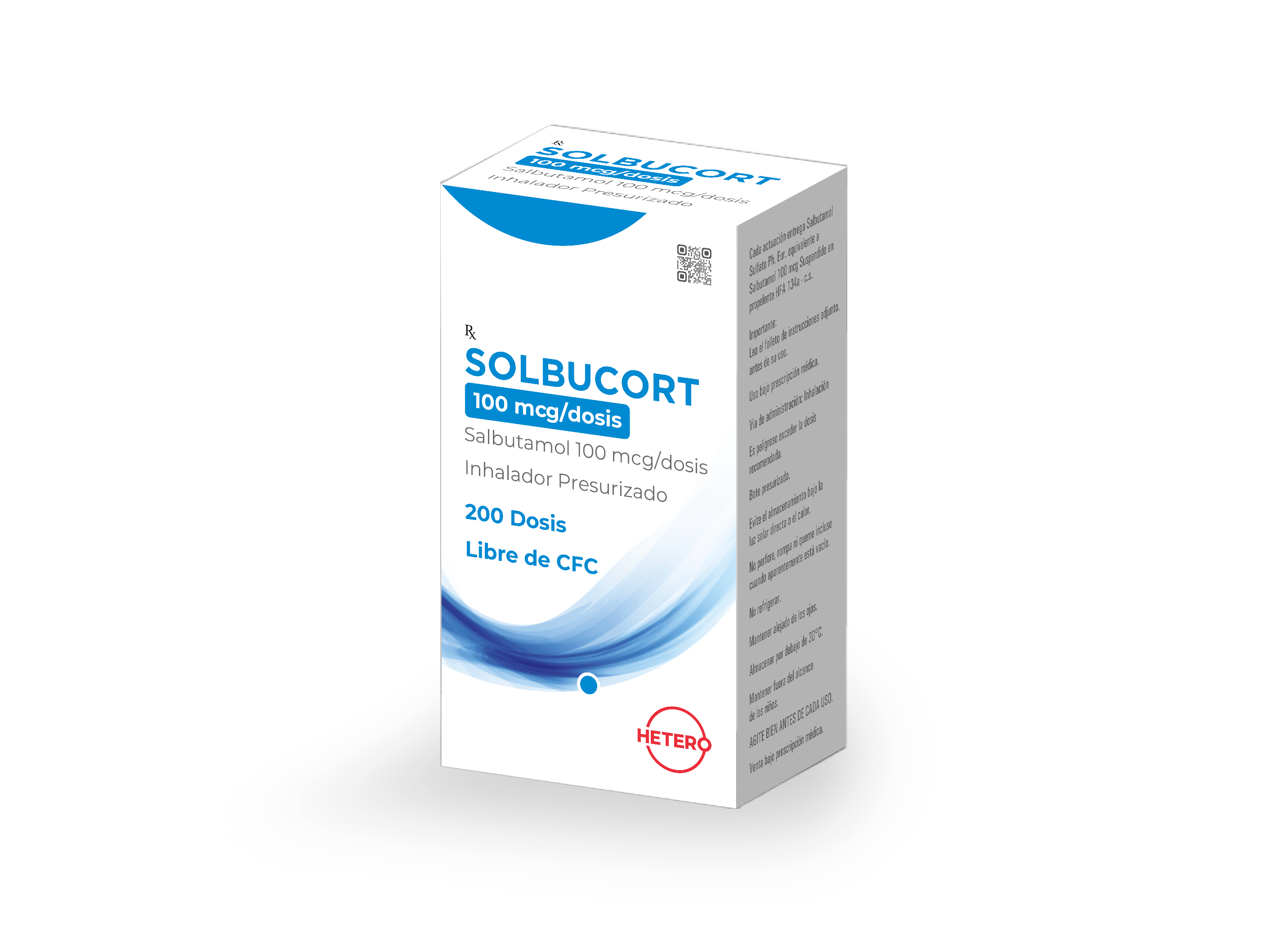 Solbucort suspensión 100 MCG x200 dosis