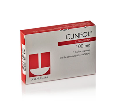Clinfol clindamicina 100 mg