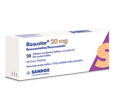 Rosustar rosuvastatina 20 mg
