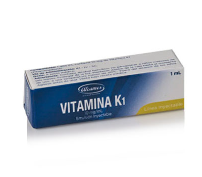 Alcames vitamina k1 10 mg