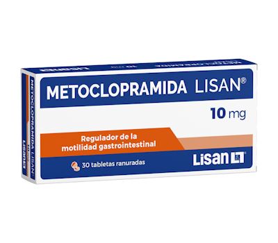 Metoclopramida base 10 mg 1 tableta