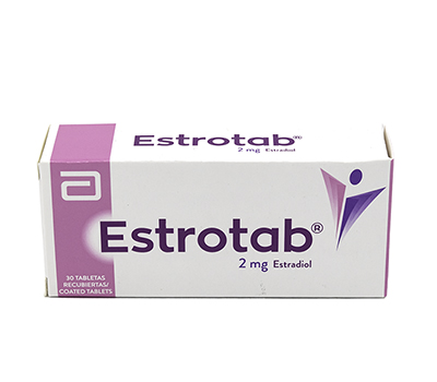 ESTROTAB 2 MG TABLETAS VÍA ORAL