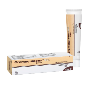 Cremoquinona hidroquinona 4 %