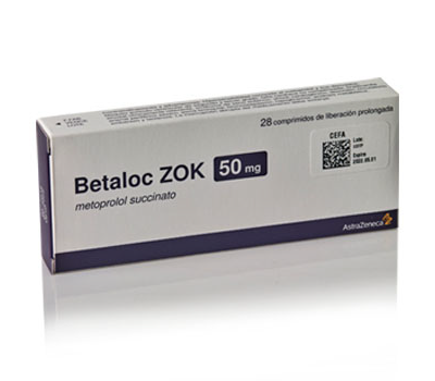 BETALOC ZOK 50 mg x 28 COMPRIMIDOS