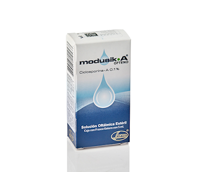 Modusik-A Ofteno 0.1% Oftálmico 5 ml