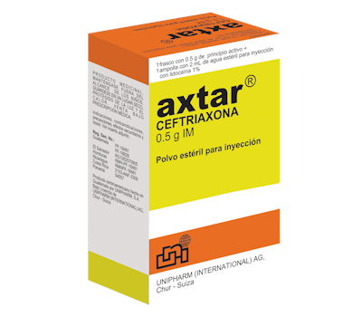Axtar ceftriaxona 0.5 g
