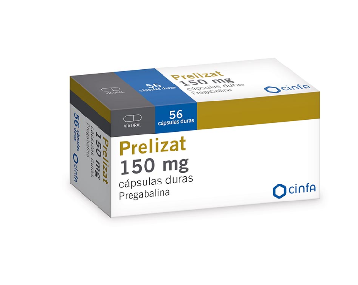 Prelizat 150mg x56 capsulas