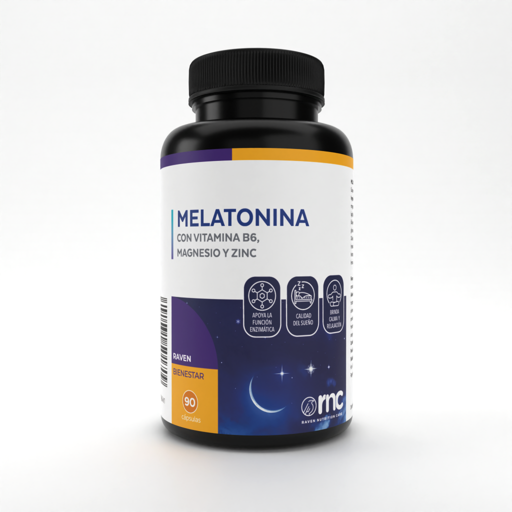 RCN Melatonina Vitamina B6 x90 cápsulas