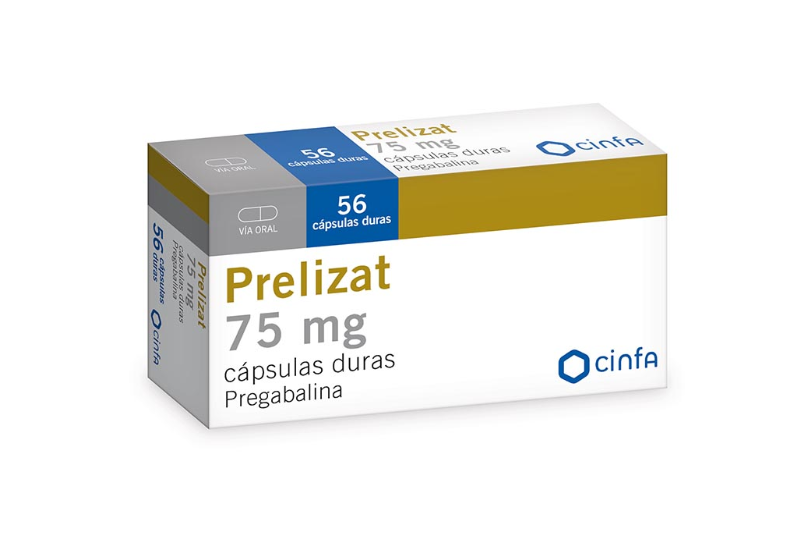 Prelizat 75mg x56 capsulas