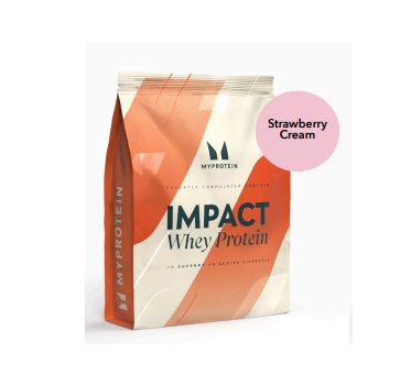 MyProtein Impact Whey Protein crema de Fresa Polvo Solución Oral 1 kg