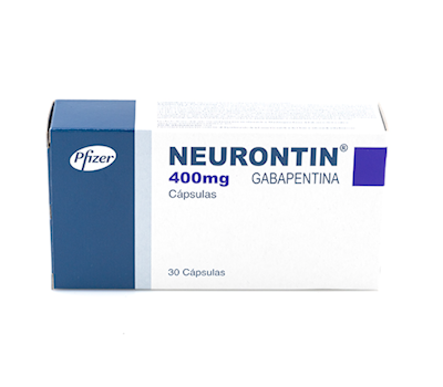 NEURONTIN gabapentina 400 mg