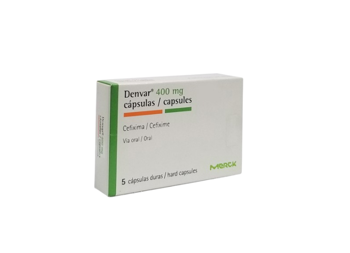 DENVAR 400MG 5 CÁPSULAS