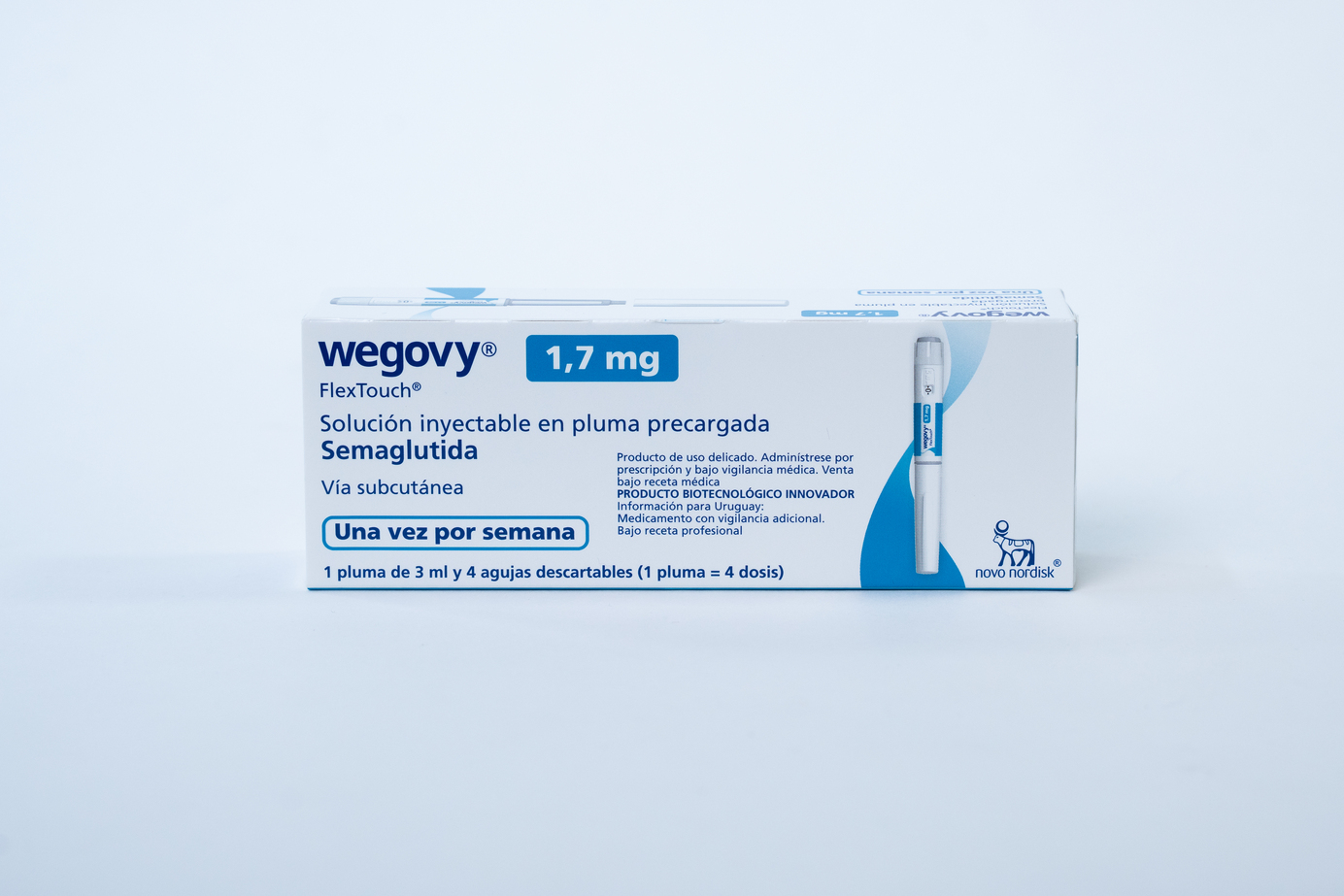 Wegovy 1.7 mg pluma precargada FlexTouch