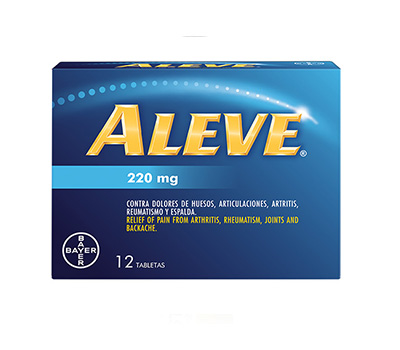 Aleve 220 mg tabletas
