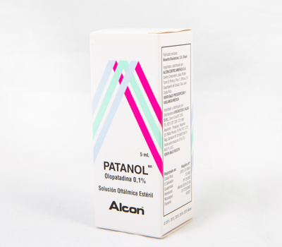 Patanol olopatadina 0.1 %