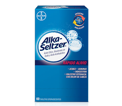 ALKA SELTZER TABLETAS EFERVESCENTES