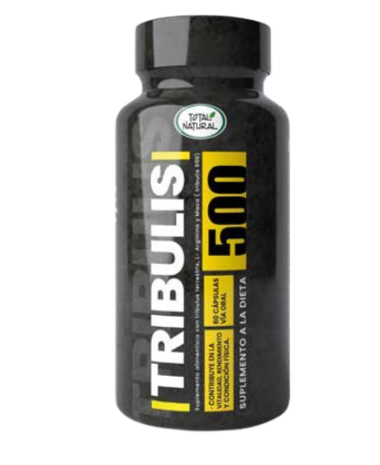 Total Natural Tribulis 500mg 60 cápsulas