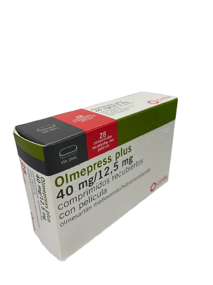 Olmepress Plus 40 mg/12.5 mg x 28 tabletas