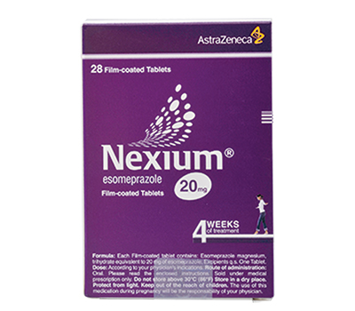 NEXIUM 20 MG TABLETAS VIA ORAL
