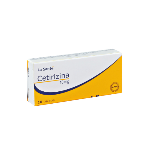 LA SANTE CETIRIZINA TAB 10MG