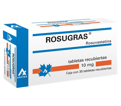 Rosugras 10 mg 30 tabletas