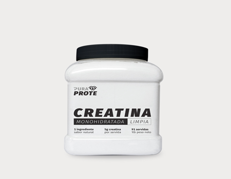 Pura Prote Creatina monohidratada limpia polvo 1LB