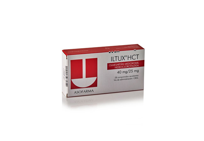 ILTUX HCT 40mg/25mg x 28 TABLETAS