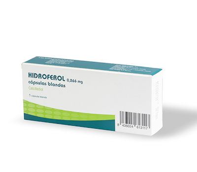 HIDROFEROL 0.266 mg x 1 CAPSULA