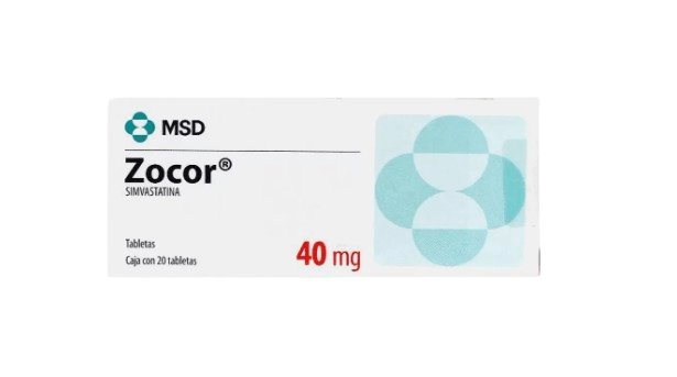 Zocor 40 mg 10 comprimidos